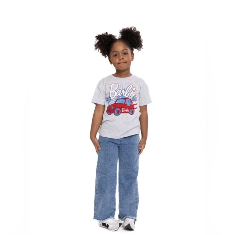 Barbie Gray Short Sleeve Tee